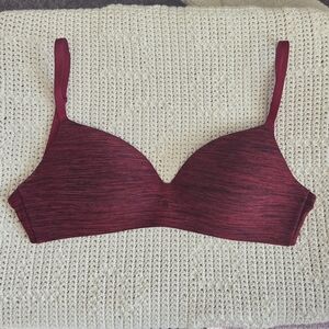 Victoria's Secret Red And Black Bra